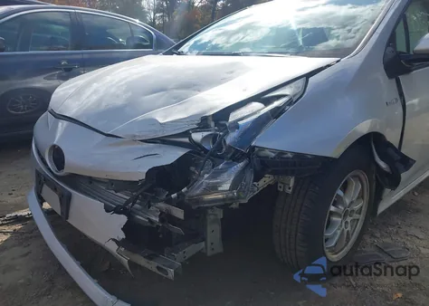 2018 Toyota Prius Two from USA, damaged, VIN JTDKBRFU4J3583075
